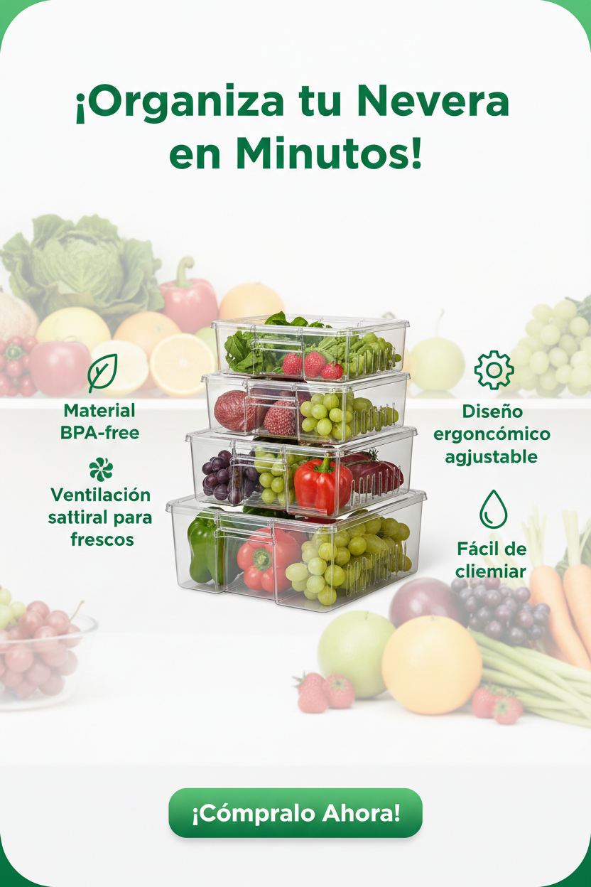 Flyer organizador nevera