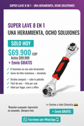 Flyer Super Llave 8 en 1
